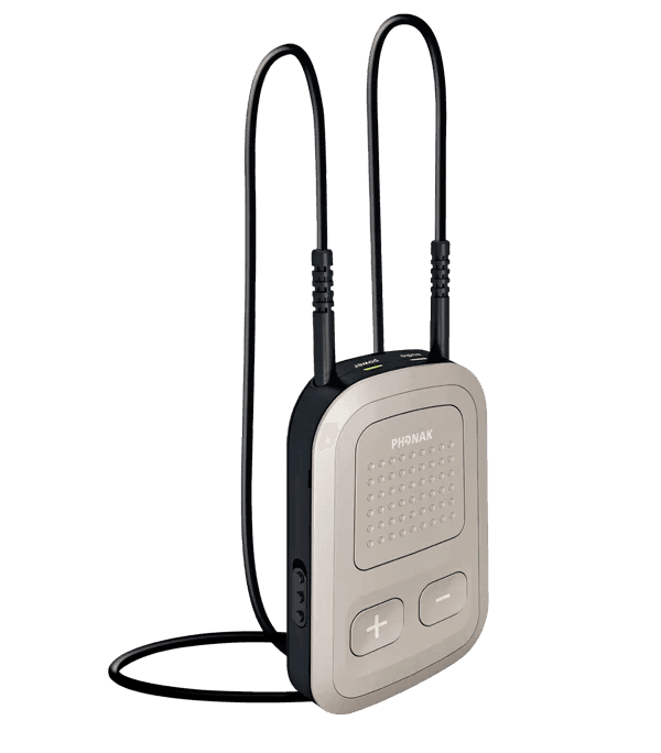 Phonak ComPilot com colar para usar no pescoço